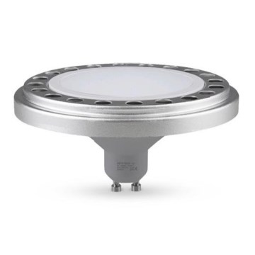 LED Bulb ECOLINE AR111 GU10/15W/230V 4000K 120° silver - Brilagi