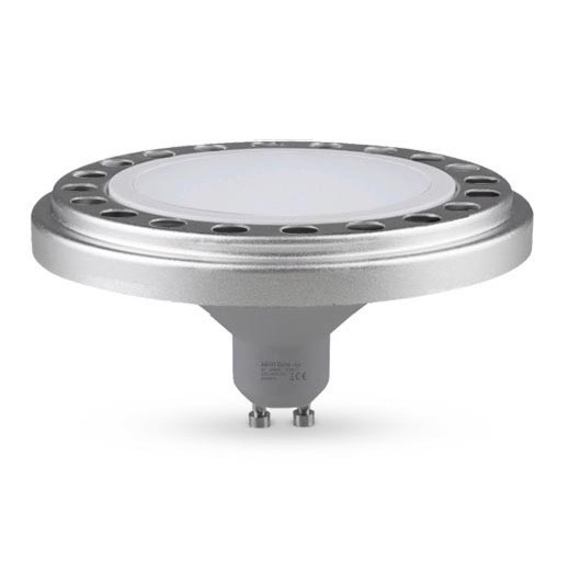 LED Bulb ECOLINE AR111 GU10/15W/230V 4000K 120° silver - Brilagi