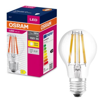 LED Bulb FILAMENT A100 E27/11W/230V 2700K - Osram