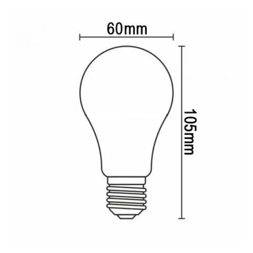 LED Bulb WHITE FILAMENT A60 E27/13W/230V 4000K