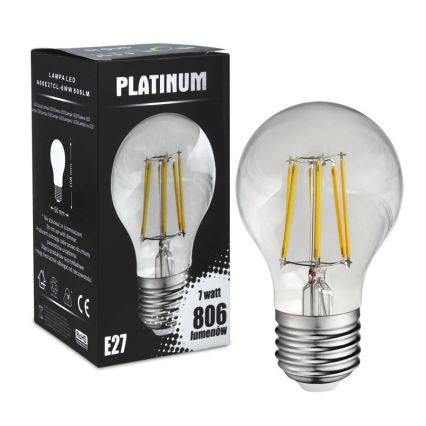 LED Bulb FILAMENT A60 E27/7W/230V 3000K