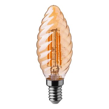 LED Bulb FILAMENT AMBER E14/4W/230V 2200K