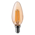 LED Bulb FILAMENT AMBER E14/4W/230V 2200K