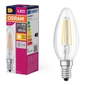 LED Bulb FILAMENT B40 E14/4W/230V 2700K - Osram
