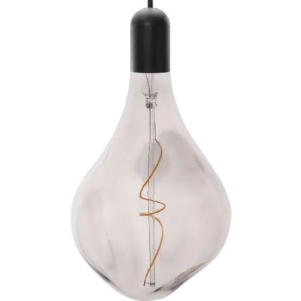 LED Bulb FILAMENT BUMPED SMOKE ET160 E27/4W/230V 2000K