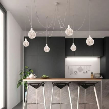 LED Bulb FILAMENT BUMPED SMOKE G125 E27/4W/230V 2000K smoky