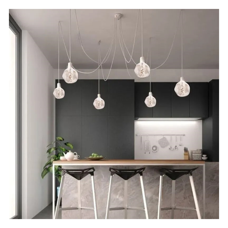 LED Bulb FILAMENT BUMPED SMOKE G125 E27/4W/230V 2000K smoky