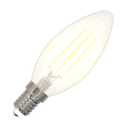LED Bulb WHITE FILAMENT C35 E14/4,5W/230V 3000K