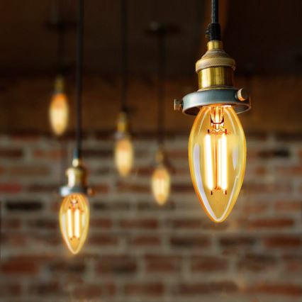 LED Bulb FILAMENT C35 E27/8W/230V 2200K - Aigostar