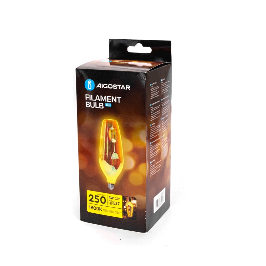 LED Bulb FILAMENT CR110 E27/4W/230V 1800K - Aigostar