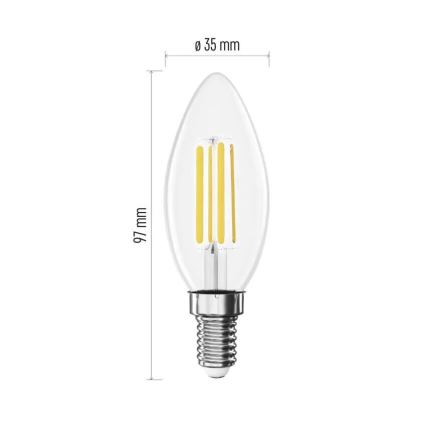 LED Bulb FILAMENT E14/3,8W/230V 4000K