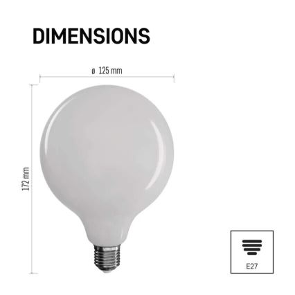 LED Bulb FILAMENT E27/18W/230V 2700K
