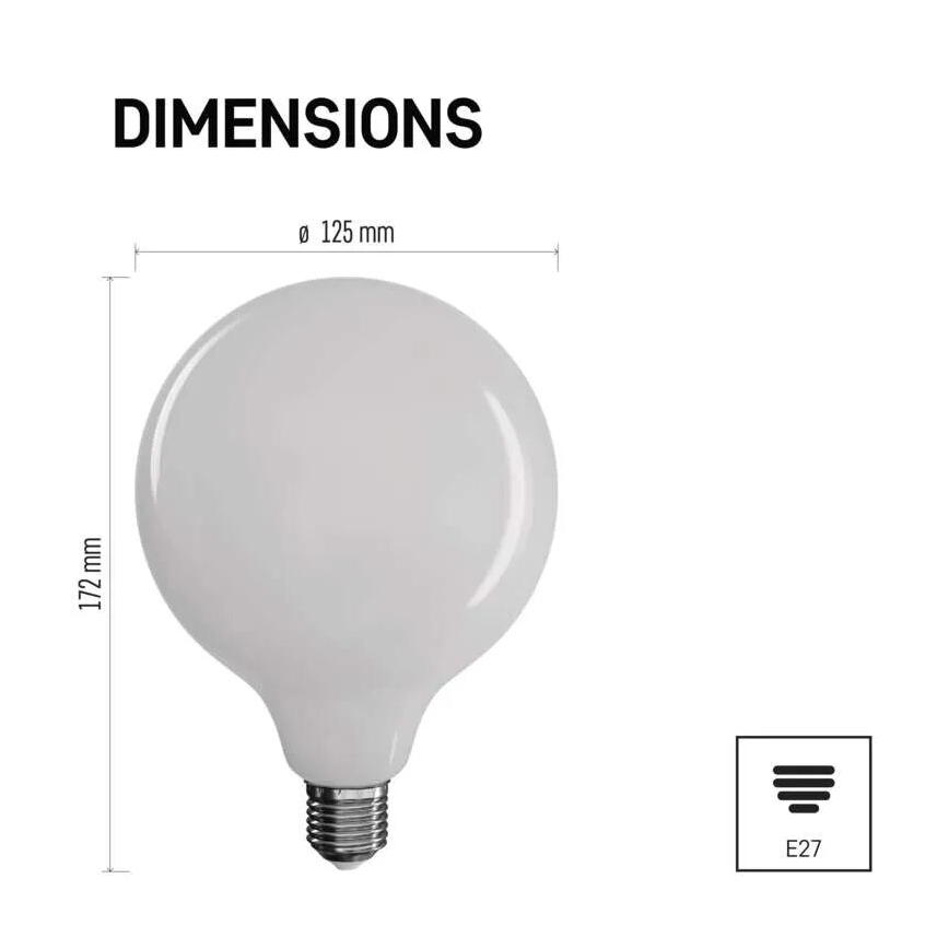 LED Bulb FILAMENT E27/18W/230V 2700K
