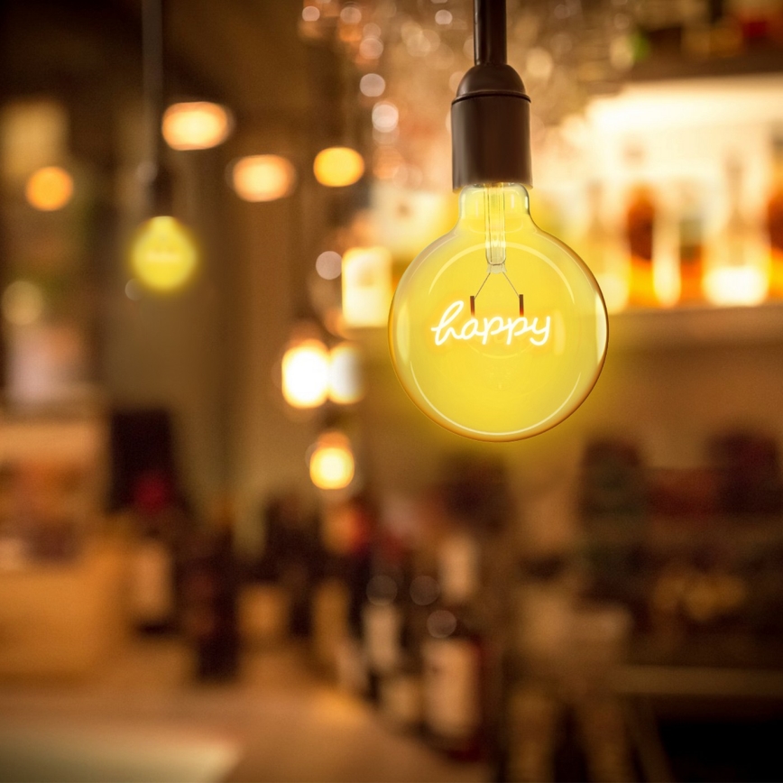 LED Bulb FILAMENT E27/4W/230V 1800K happy - Aigostar