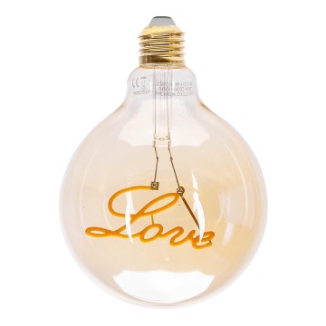 LED Bulb FILAMENT E27/4W/230V 1800K love - Aigostar