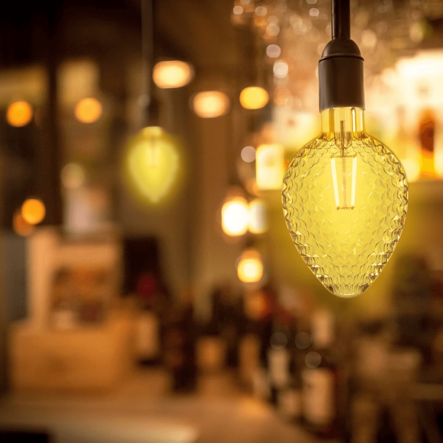 LED Bulb FILAMENT E27/4W/230V 1800K strawberry - Aigostar