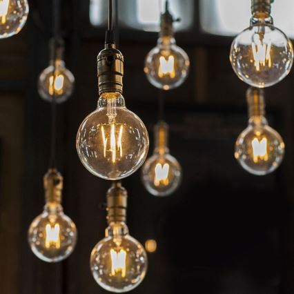 LED Bulb FILAMENT G125 E27/10W/230V 4000K