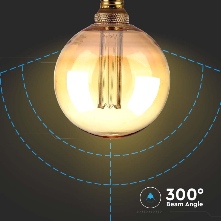 LED Bulb FILAMENT G125 E27/4W/230V 1800K Art Edition