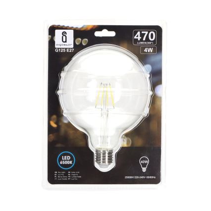 LED Bulb FILAMENT G125 E27/4W/230V 6500K - Aigostar