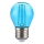 LED Bulb FILAMENT G45 E27/2W/230V blue