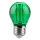 LED Bulb FILAMENT G45 E27/2W/230V green