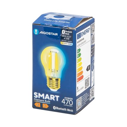 LED Dimmable bulb FILAMENT MESH Smart G45 E27/4,5W/230V 2700-6500K - Aigostar