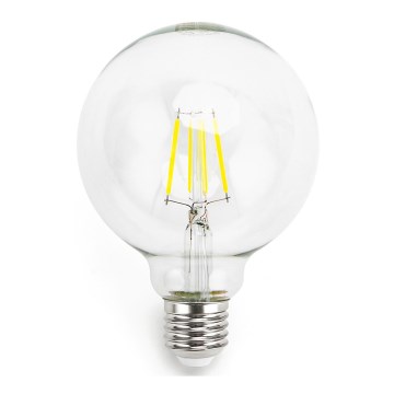 LED Bulb FILAMENT G95 E27/6W/230V 6500K - Aigostar