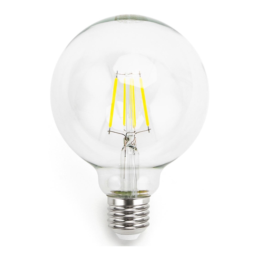 LED Bulb FILAMENT G95 E27/6W/230V 6500K - Aigostar