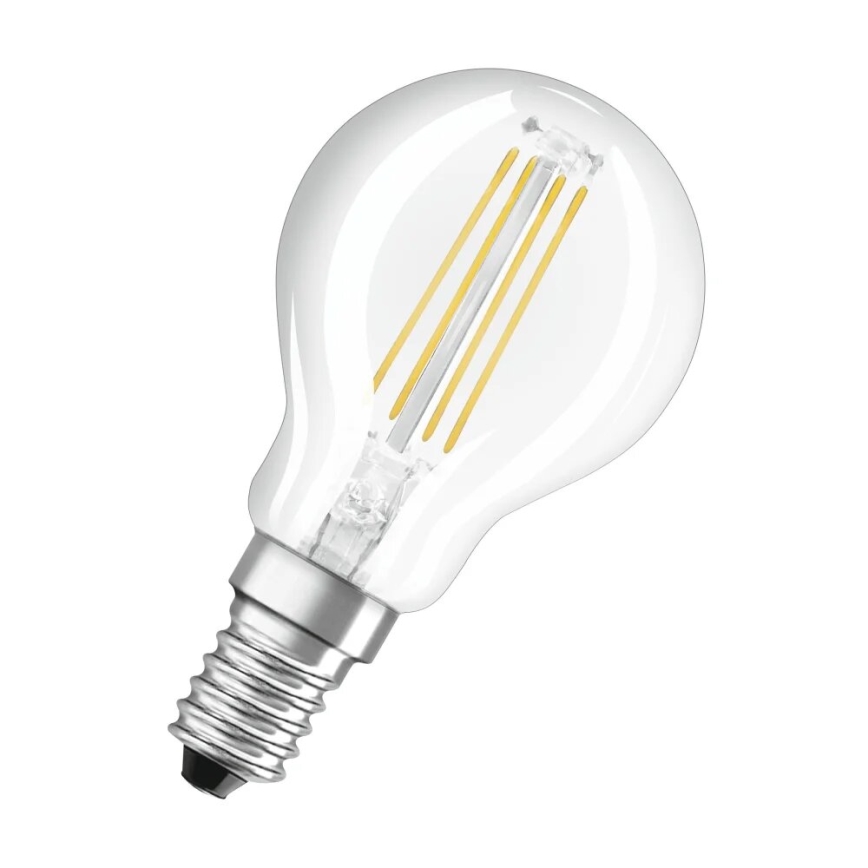 LED Bulb FILAMENT P40 E14/4W/230V 2700K - Osram