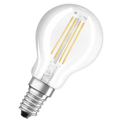 LED Bulb FILAMENT P40 E14/4W/230V 4000K - Osram
