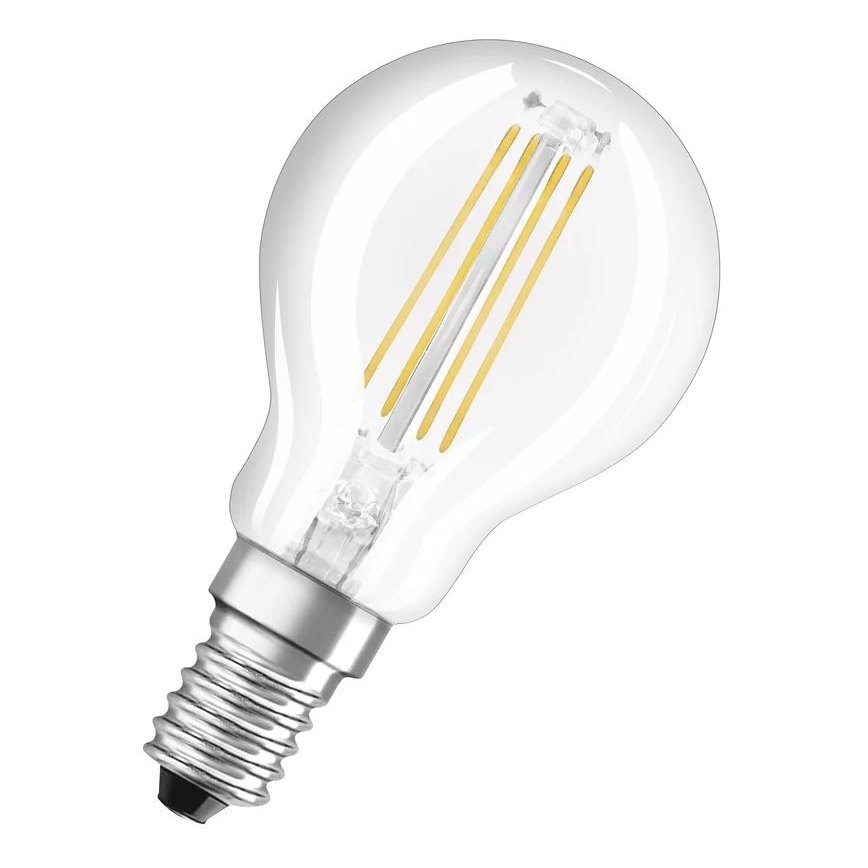 LED Bulb FILAMENT P40 E14/4W/230V 4000K - Osram