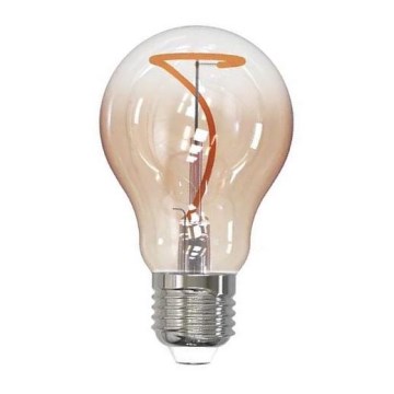 LED Bulb FILAMENT SHAPE A60 E27/4W/230V 1800K brown