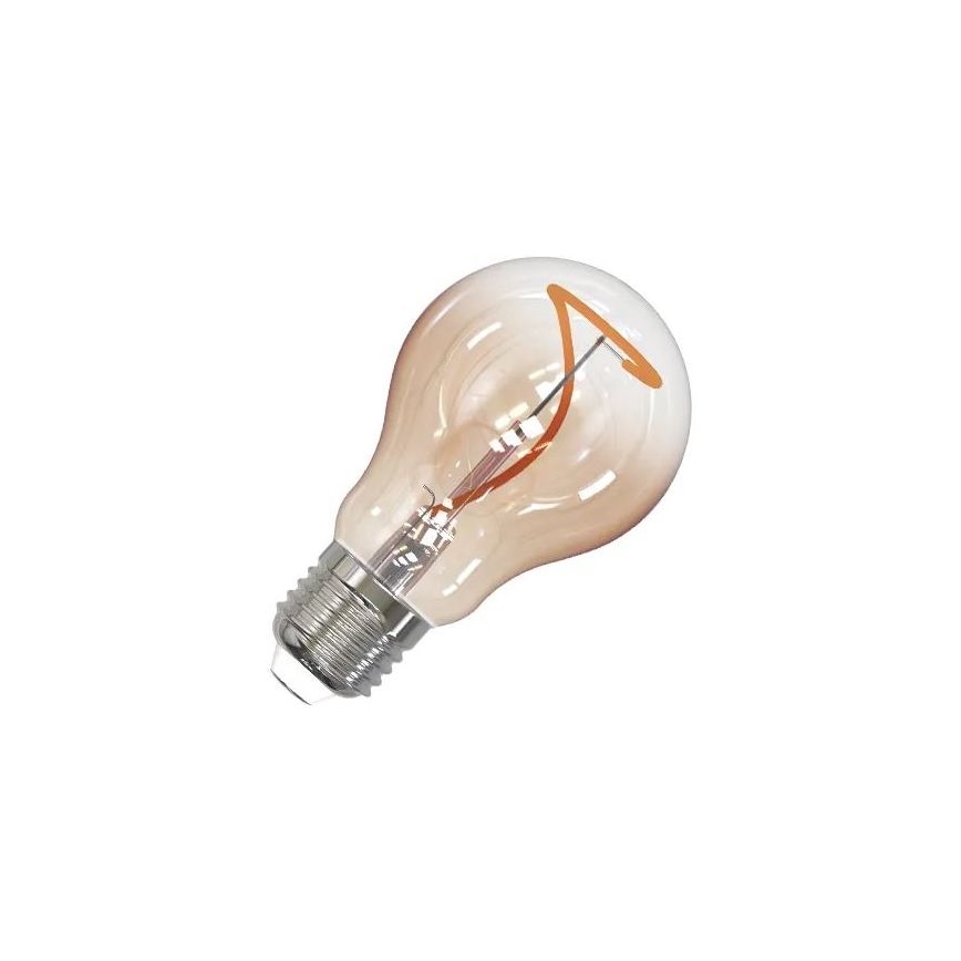 LED Bulb FILAMENT SHAPE A60 E27/4W/230V 1800K brown