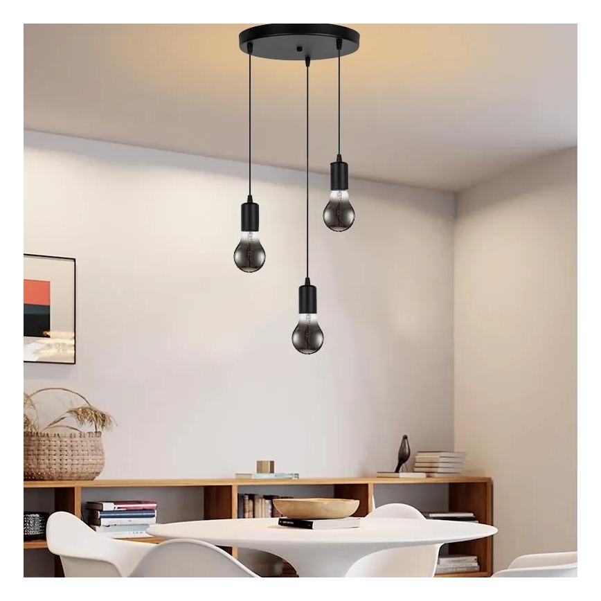 LED Bulb FILAMENT SHAPE A60 E27/4W/230V 1800K smoky