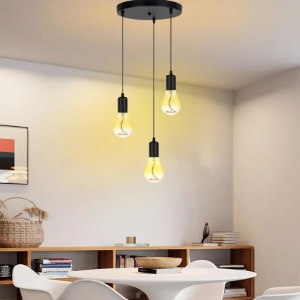 LED Bulb FILAMENT SHAPE A60 E27/4W/230V 1800K yellow