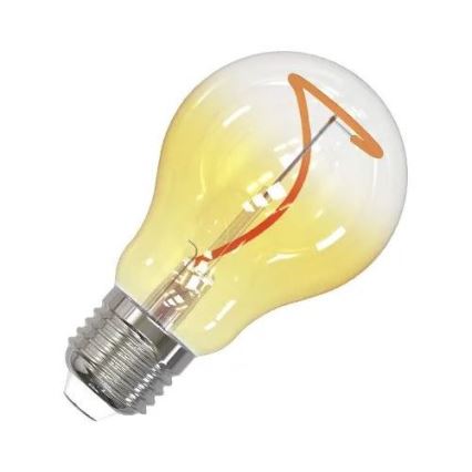 LED Bulb FILAMENT SHAPE A60 E27/4W/230V 1800K yellow