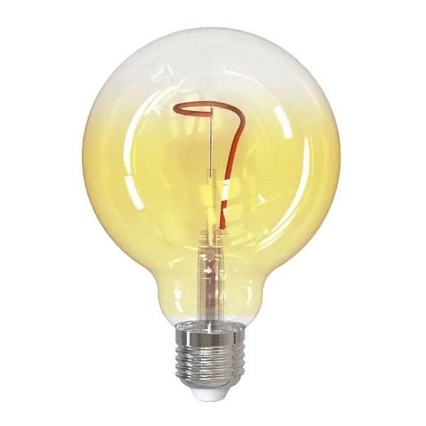 LED Bulb FILAMENT SHAPE G95 E27/4W/230V 1800K yellow
