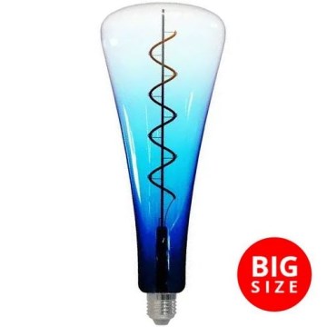LED Bulb FILAMENT SHAPE T110 E27/5W/230V 1800K blue