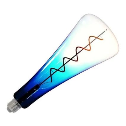 LED Bulb FILAMENT SHAPE T110 E27/5W/230V 1800K blue