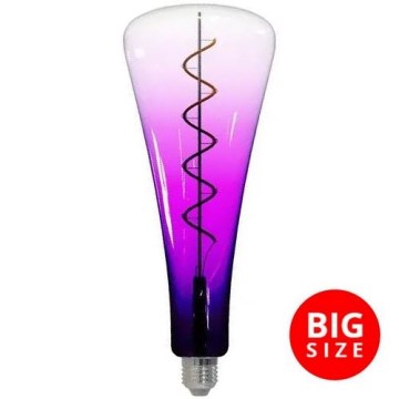 LED Bulb FILAMENT SHAPE T110 E27/5W/230V 1800K purple