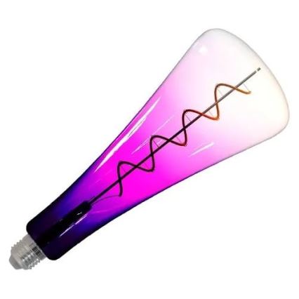 LED Bulb FILAMENT SHAPE T110 E27/5W/230V 1800K purple