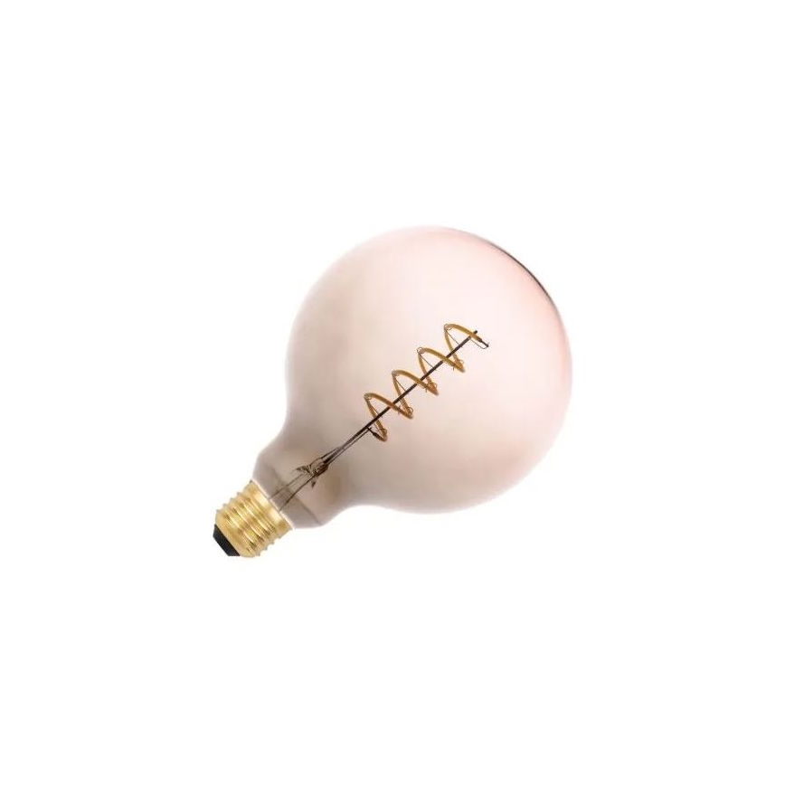 LED Bulb FILAMENT SPIRAL G125 E27/4W/230V 2000K grey/pink
