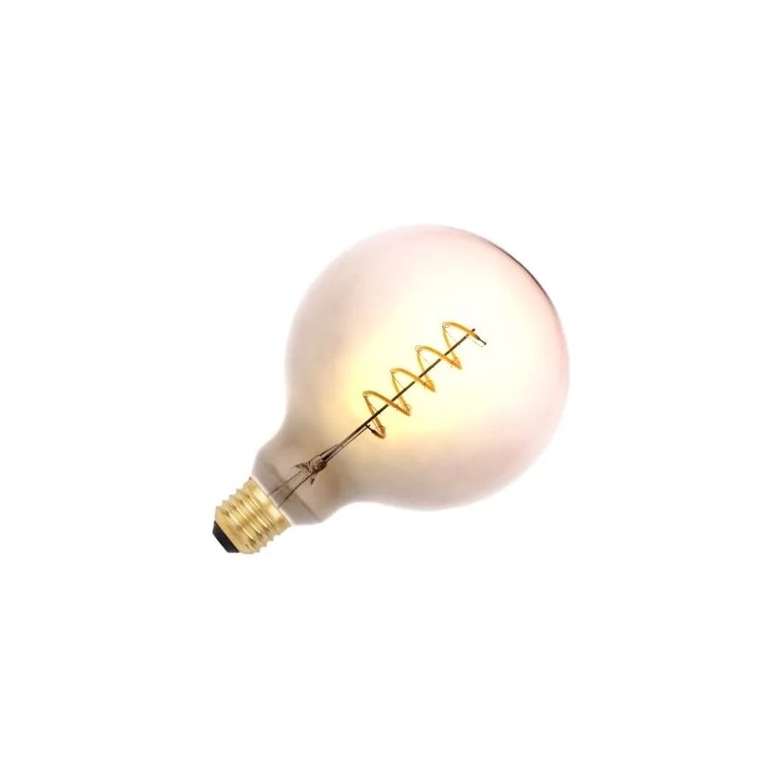 LED Bulb FILAMENT SPIRAL G125 E27/4W/230V 2000K grey/pink