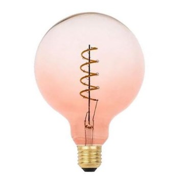 LED Bulb FILAMENT SPIRAL G125 E27/4W/230V 2000K pink