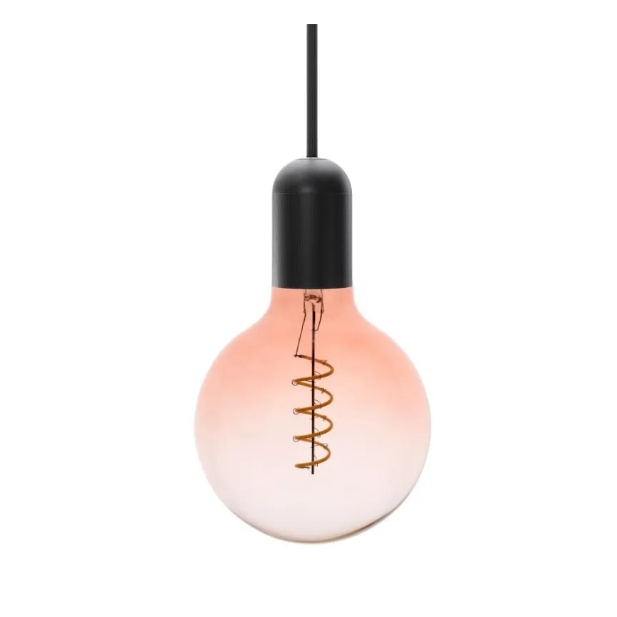 LED Bulb FILAMENT SPIRAL G125 E27/4W/230V 2000K pink