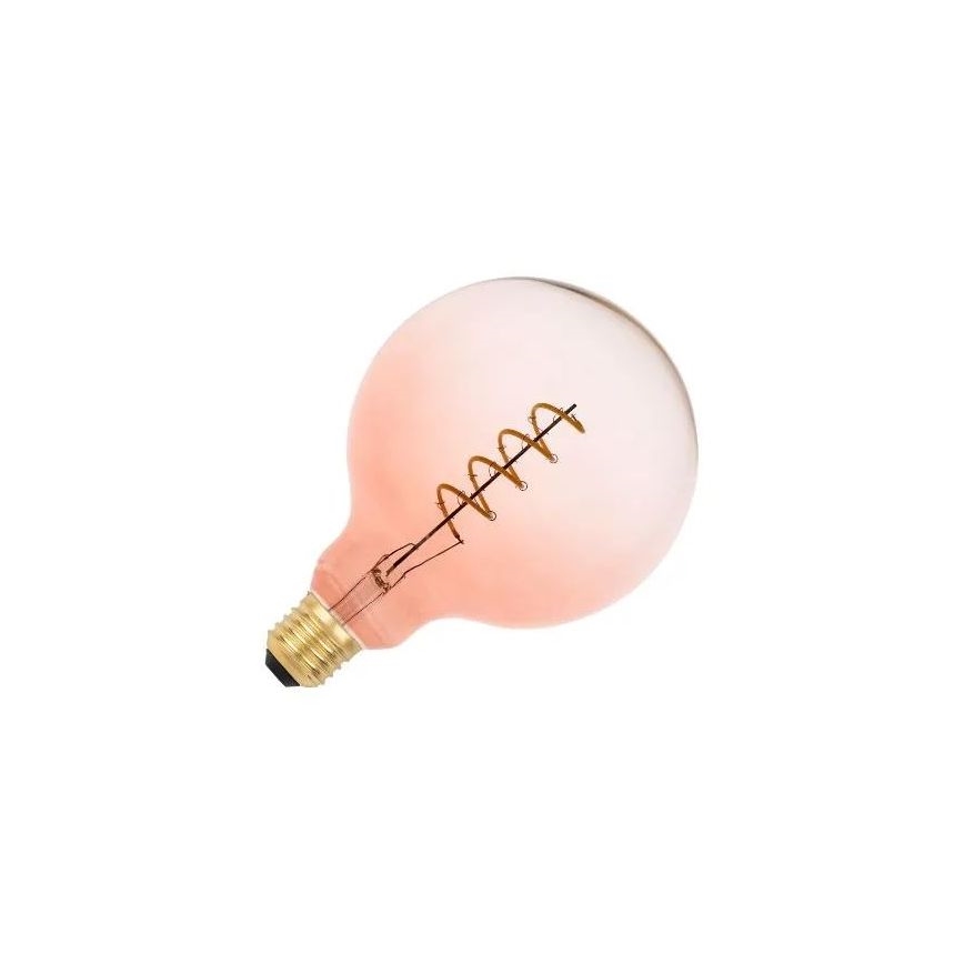 LED Bulb FILAMENT SPIRAL G125 E27/4W/230V 2000K pink