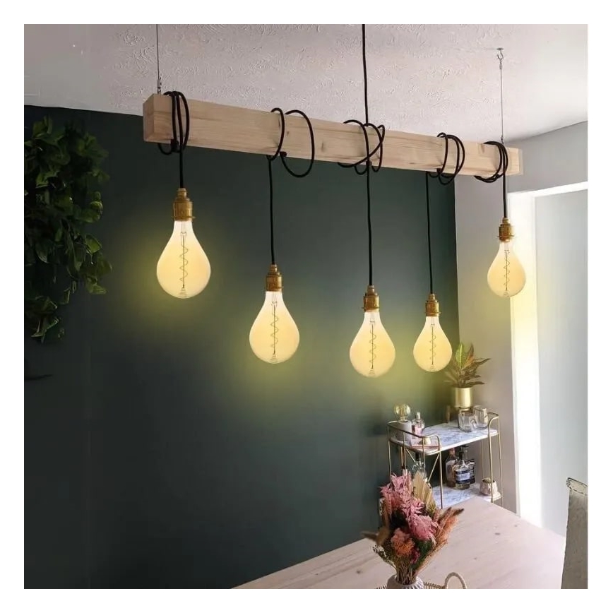 LED Bulb FILAMENT SPIRAL VINTAGE A165 E27/4W/230V 2000K