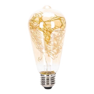 LED Bulb FILAMENT ST64 E27/1,2W/230V 2500K - Aigostar