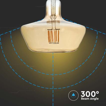 LED Bulb FILAMENT T180 E27/8W/230V 1800K