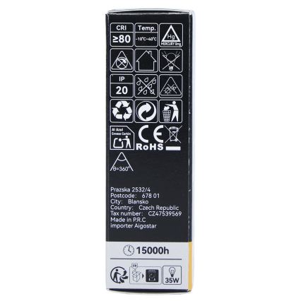 LED Bulb FILAMENT T25 E14/4W/230V 3000K - BRILAGI